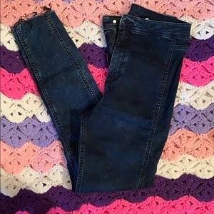 Dark Blue denim jeggings